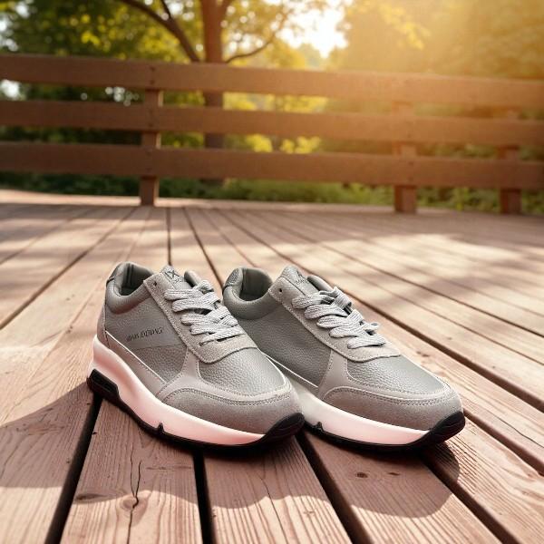 [A182-1] Armani Gray White